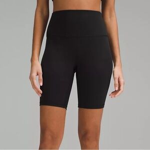 Women’s Lululemon Align Short 8”- size six (black)